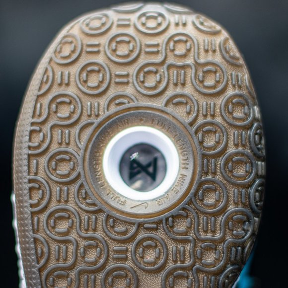 Nike Paul George 4 Grey Blue Men's Size 9.5 - Picture 9 of 15